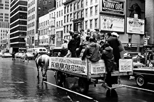 Accessory Prints: Promoting The New York Folk Festival