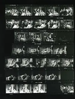 7 25 13 Proofs Prints: Proof Sheet Of Filming The Movie Rear Window