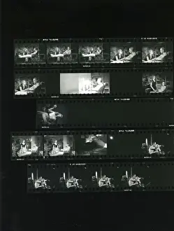 7 25 13 Proofs Prints: Proof Sheet Of Filming The Movie Rear Window