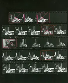 7 25 13 Proofs Prints: Proof Sheet Of Filming The Movie Rear Window