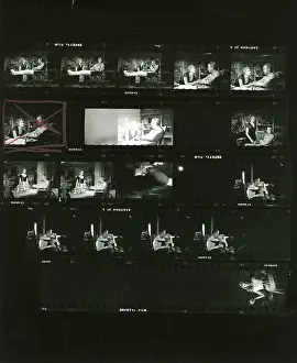 7 25 13 Proofs Prints: Proof Sheet Of Filming The Movie Rear Window