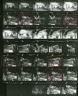 7 25 13 Proofs Prints: Proof Sheet Of Filming The Movie Rear Window