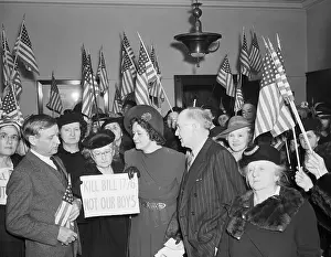 Congress Prints: Protest Against Lend-Lease Bill