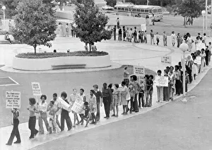 Protest Outside Fresno County Courthouse