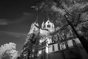 Churchtowers Prints: Protestant Marienkirche, Church of St