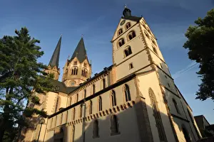 Churchtowers Prints: Protestant Marienkirche, Church of St. Mary, Gelnhausen, Hesse, Germany, Europe