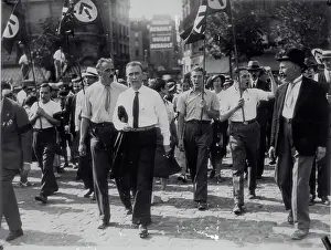 Activist Prints: Protesters Marching in Paris