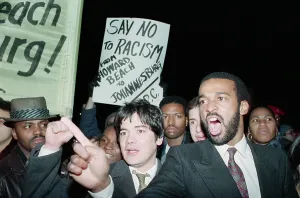 Howard Beach Prints: Protesters After Trial