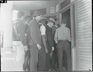 Nonconformity Prints: Protesting Unemployed Men Entering Abandoned House