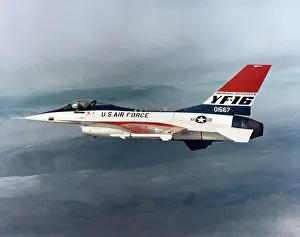 Practice Prints: Prototype of the F-16 Air Combat Fighter