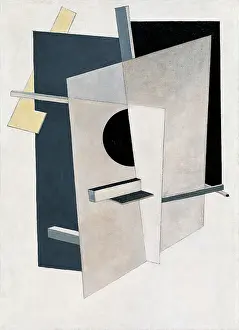 Rhythm Prints: Proun 6. Artist: Lissitzky, El (1890-1941)
