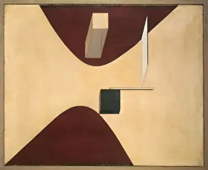 Rhythm Prints: Proun P23, no. 6. Artist: Lissitzky, El (1890-1941)