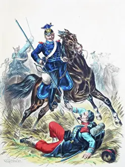 Armies Prints: Prussian Army, Prussian Guard, Littau Uhlan Regiment No