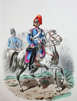 Horseman Prints: Prussian Army, Prussian Guard, Neumark Dragoon Regiment