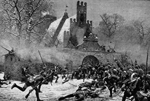 Representing Gallery: Prussian Assault At Leuthen In Seven Years War