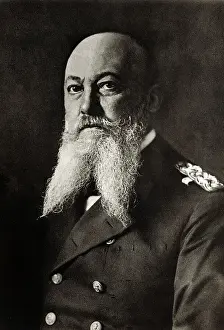 Prussian Naval Commander Alfred von Tirpitz
