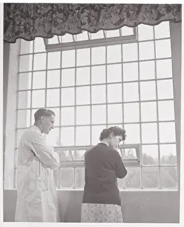 Psychiatrist with a Mental Patient in an Educational Film