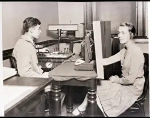 Psychology Prints: Psychologist Conducts Sensory Experiment