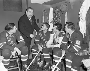 Psychologist Prints: Psychologist Talking to New York Rangers