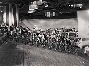 Velodrome Prints: Publicity Still from 6 Day Bike Rider