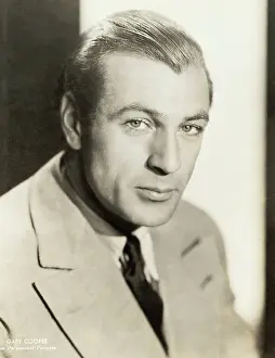 Paramount Prints: Publicity Handout of Gary Cooper