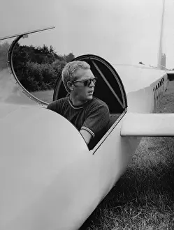 Glider Prints: Publicity Photograph of Steve McQueen