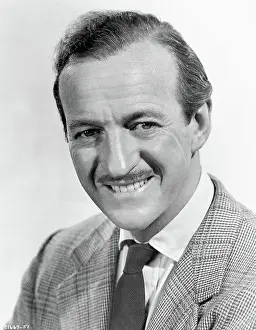 Publicity Portraito Of Actor David Niven