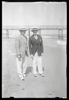 Publisher Paul Block and Mayor Jimmy Walker