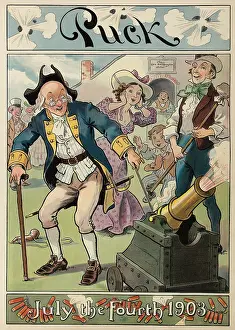 Puck July the fourth 1903