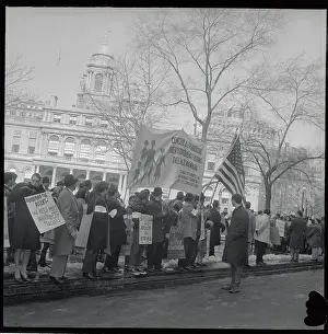 Puerto Ricans Demonstrating