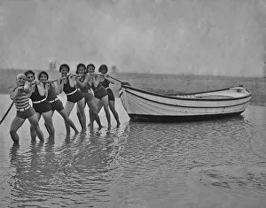 Henry Miller News Picture Service Gallery: Pulling A Boat Ashore