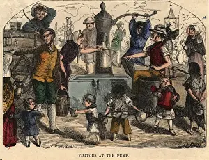 Rischgitz Collection Prints: At the Pump