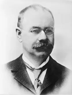 Inventor Prints: Punch Card Inventor Herman Hollerith
