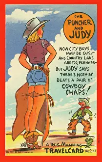 Comic Prints: The Puncher and Judy
