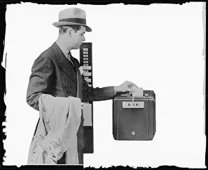 Time Clock Prints: Punching A Time Clock