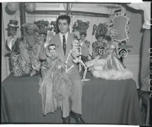 Artisanship Prints: Puppeteer with Marionettes