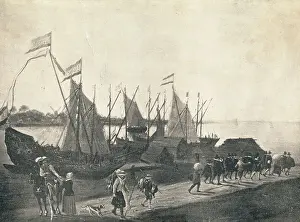 Exile Prints: Puritans Leaving for New World