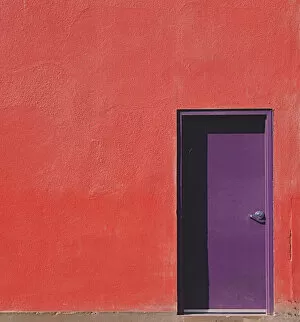 Images Dated 17th October 2018: Purple Door