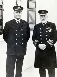 Medal Prints: Purser McElroy and Captain Smith on the Titanic
