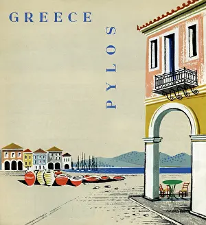 1955 Prints: Pylos, Greece