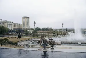 Huty35332 Prints: Pyongyang Fountain