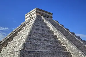 Yucatn Peninsula Prints: Pyramid of Kulkulcan, Chichen Itza