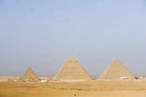 Images Dated 29th January 2009: Pyramids of Ancient Egypt and Solar Boat museum