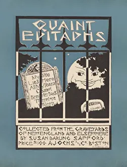 Graveyard Prints: Quaint epitaphs