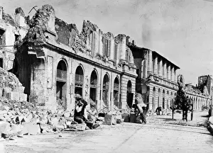 World Earthquake Europe Prints: Quake Damage