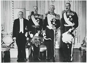 Haakon Vii Prints: Quartet of Scandinavian Kings