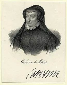 Queen Catherine De Medici/Illustration