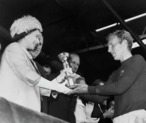 Queen Elizabeth And Bobby Moore
