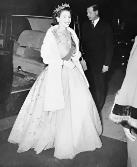 Sheffield Prints: Queen Elizabeth II attends an event