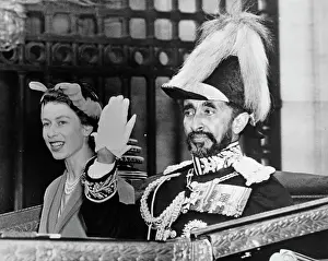 Queen Elizabeth II And Haile Selassie